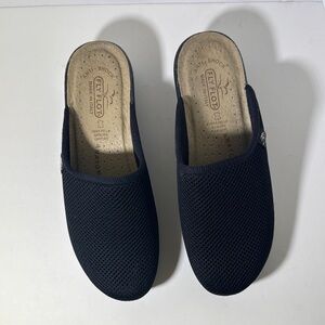 Italian Black Comfort Slip-Ons